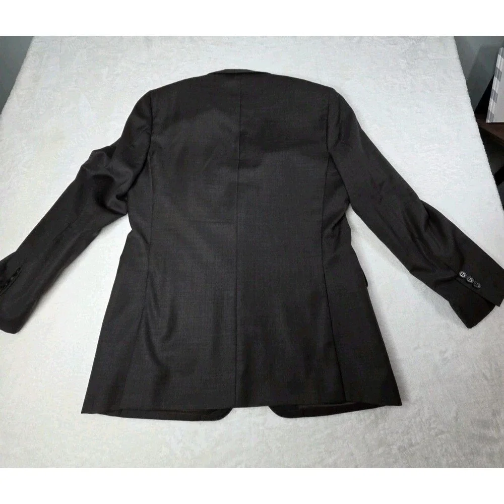 Ralph Lauren Brown Suit Jacket 40R Dillards 100% Wool